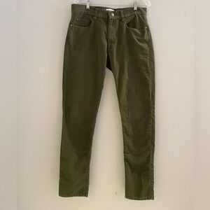 American Trench Mens Chino Pants 31x31 Olive